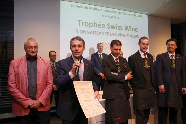 Concours du Meilleur Sommelier de Suisse 2018